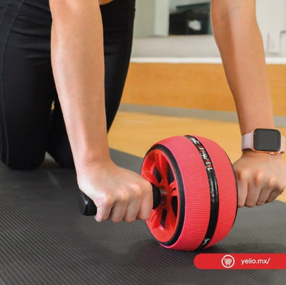 Rueda Abdominal Rodillo Grueso Tipo Barr